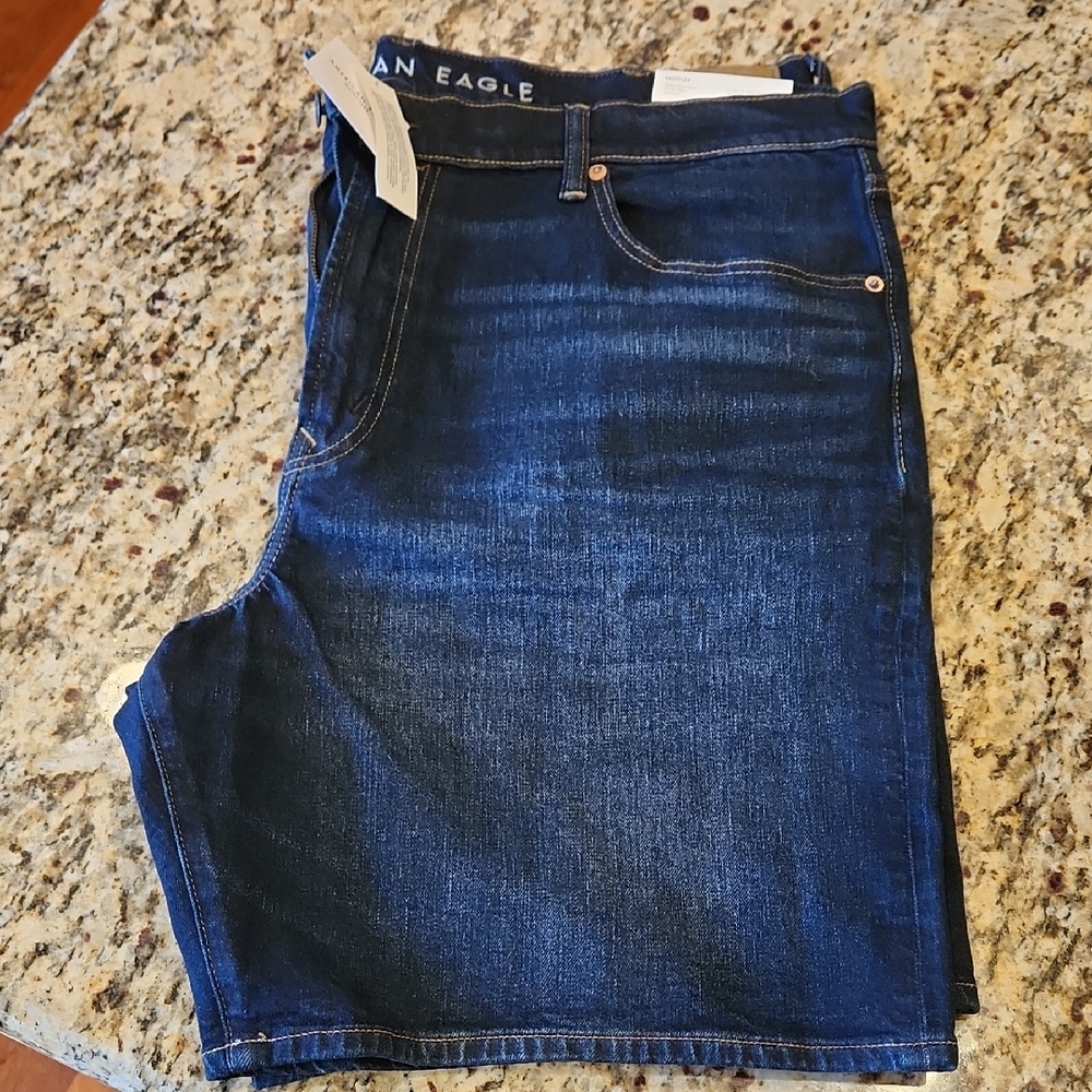 American Eagle Easyflex Loose Fit Denim Shorts